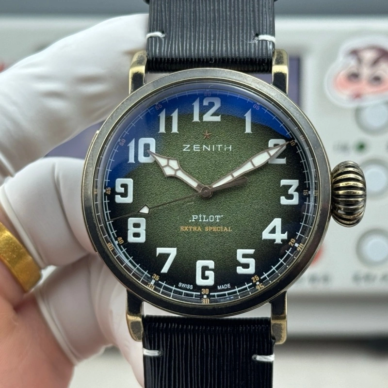 V+ Factory Zenith Pilot 29.2430.679-63.I001 1:1 Best Edition Replica Watch